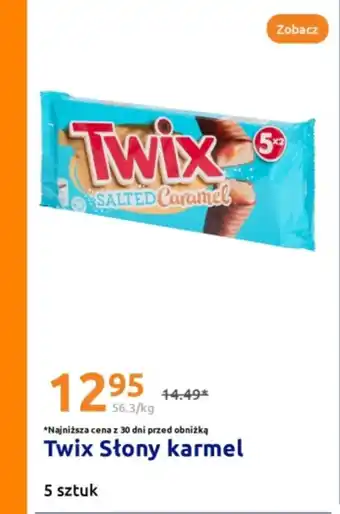 Action Twix Słony karmel oferta
