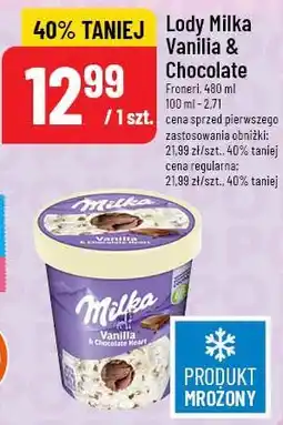 Polomarket Lody Milka Vanilia & Chocolate oferta