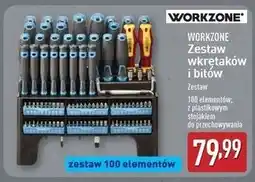 ALDI Zestaw wkrętaków i bitów Workzone oferta