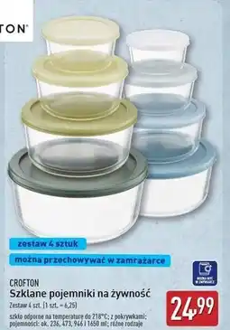 ALDI Zestaw pojemników do przechowywania żywności Crofton oferta