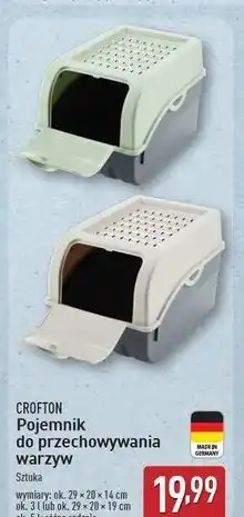 ALDI Pojemnik do warzyw 5 l Crofton oferta
