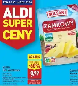 ALDI Ser zamkowy Milsani oferta