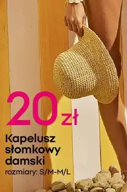 Pepco Kapelusz słomkowy damski oferta
