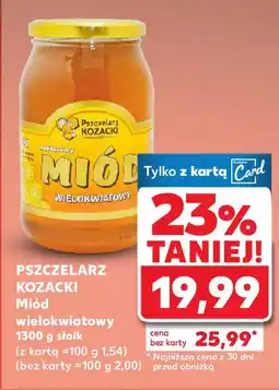 Kaufland Pszczelarz kozacki miód wielokwiatowy oferta