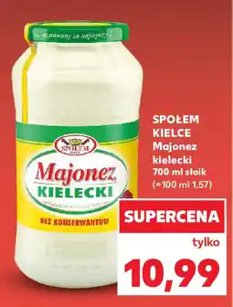 Kaufland Społem kielce majonez kielecki oferta