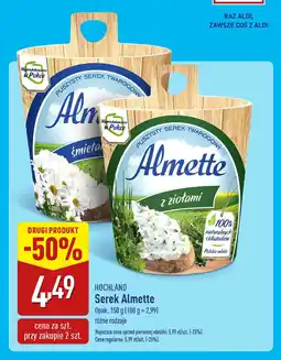 ALDI Hochland serek almette oferta