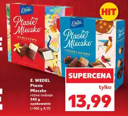 Kaufland E. Wedel ptasie mleczko oferta