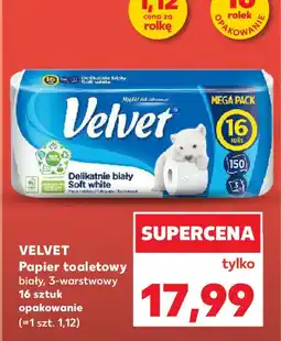 Kaufland Velvet papier toaletowy oferta