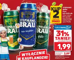 Kaufland Stephans bräu piwo oferta