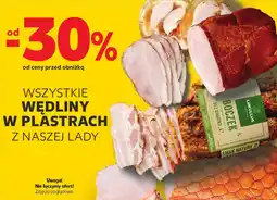 Kaufland Wszystkie wędliny w plastrach z naszej lady oferta
