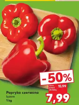 Kaufland Papryka czerwona oferta