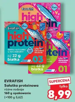 Kaufland Evrafish sałatka proteinowa oferta