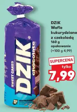Dzik wafle kukurydziane z czekoladą