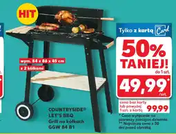 Kaufland Countryside let's bbq grill na kółkach oferta