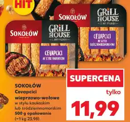 Kaufland Sokołów cevapcici wieprzowo-wołowe oferta