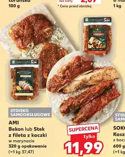 Kaufland Ami bekon lub stek z fileta z kaczki oferta