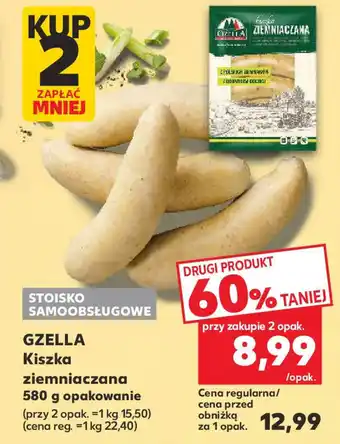 Kaufland Gzella kiszka ziemniaczana oferta