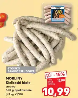 Kaufland Morliny kiełbaski białe oferta