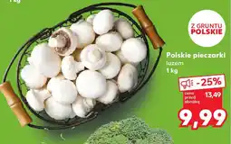 Kaufland Polskie pieczarki oferta