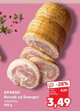 Kaufland Krakus boczek od szwagra oferta