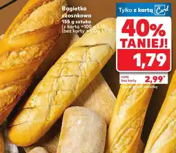 Kaufland Bagietka czosnkowa oferta