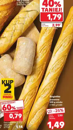 Kaufland Bagietka pszenna oferta