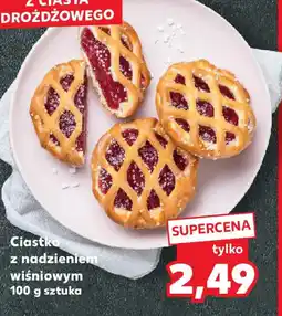 Kaufland Ciastko z nadzieniem wiśniowym oferta