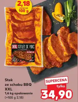 Kaufland Stek ze schabu BBQ XXL oferta