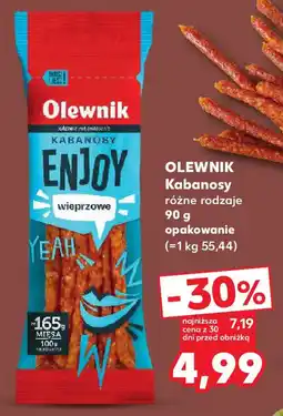 Kaufland Olewnik kabanosy oferta