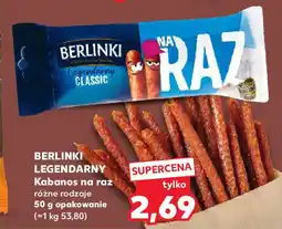 Berlinki legendarny kabanos na raz