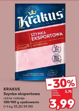 Kaufland Krakus szynka eksportowa oferta