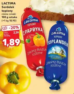 Kaufland Lactima serdelek topiony oferta