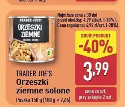 ALDI Orzeszki ziemne solone Trader joe's oferta