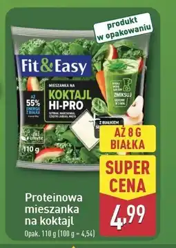 ALDI Mieszanka koktajl hi-pro Fit & easy oferta
