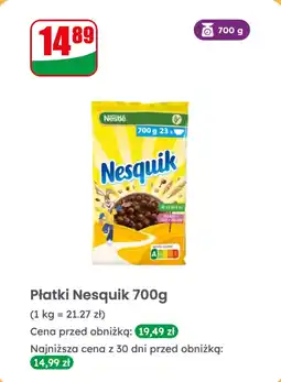 Dino Płatki śniadaniowe Nesquik Nestle oferta