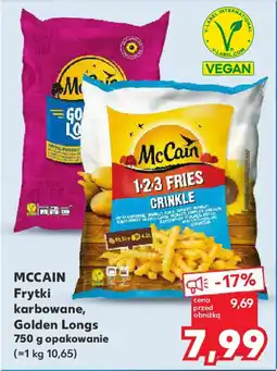 Kaufland Mccain frytki karbowane, golden longs oferta