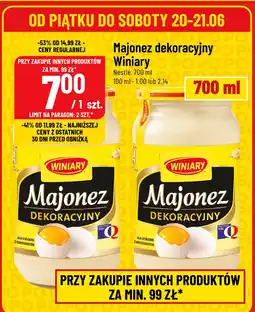 Polomarket Majonez dekoracyjny Winiary 700ml oferta