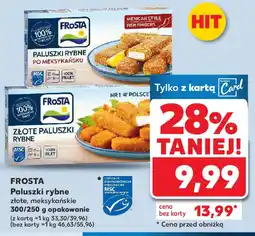 Kaufland Frosta paluszki rybne oferta