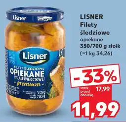 Kaufland Lisner filety śledziowe oferta