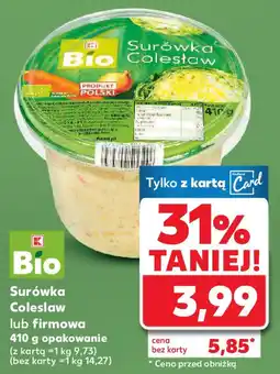 Kaufland Surówka coleslaw lub firmowa oferta