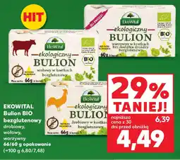 Kaufland Ekowital bulion bio bezglutenowy oferta