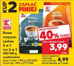 Kaufland Kawa rozpuszczalna 3 w 1 lub 2 w 1 oferta