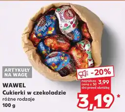 Kaufland Wawel cukierki w czekoladzie oferta
