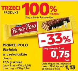 Kaufland Prince polo wafelek w czekoladzie oferta