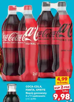 Kaufland Coca-cola, fanta, sprite napój gazowany oferta