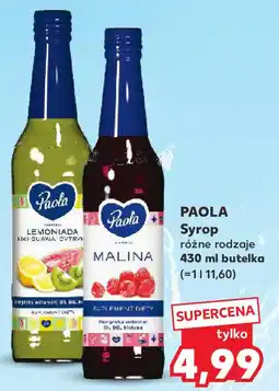Kaufland Paola syrop oferta