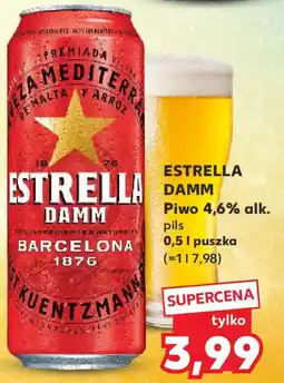 Kaufland Estrella damm piwo 4,6% alk. oferta