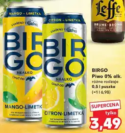 Kaufland Birgo piwo 0% alk. oferta