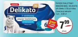 Papier toaletowy śnieżna biel delikato delko