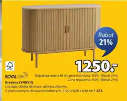 JYSK Kredens Dębowa oferta